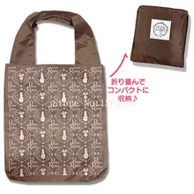 Новая мода Питер Кролик женщина девушки нейлон сложенный хозяйственные сумки для детей