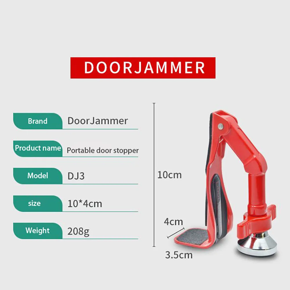 2019 New Doorjammer Portable Door Lock Brace For Home Security And
