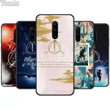 Panic At The Disco Silicone Phone Case for Oneplus 7 7 Pro 6 6T 5T Soft Cover Shell for Oneplus 7 7Pro Black Case