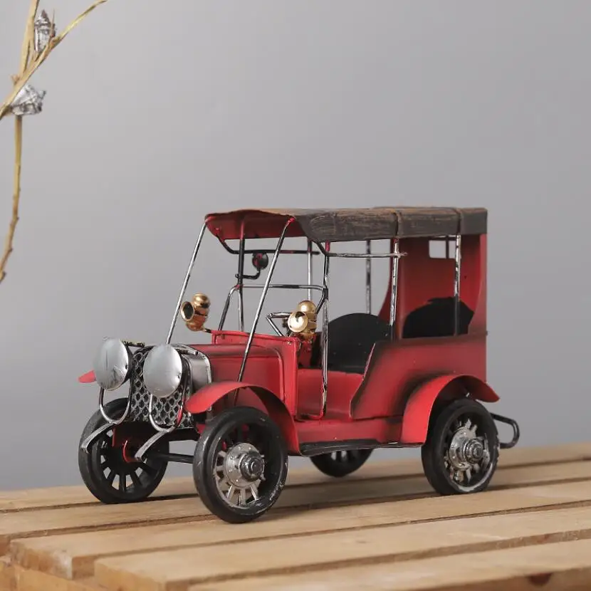 New Arrival Retro Car Miniature Model Baby Boy Rooms Table Miniature Model Baby Boy Rooms