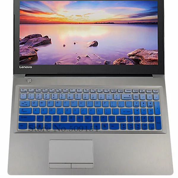 Силиконовая накладка на клавиатуру для Lenovo Z510 570 B590 Z50 Z501 Y50 V2000 v4000|keyboard cover for