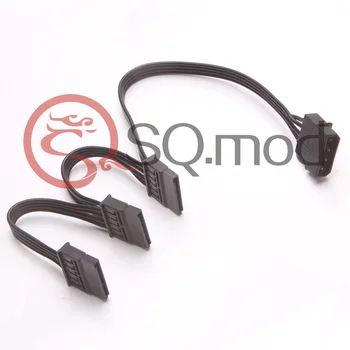 

PC Server Computer DIY 1 IDE Molex to 3 SATA Adapter Converter Splitter Expansion Power Cable Cord 18AWG