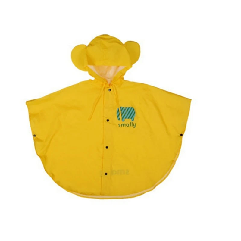 1Pcs Lovely Children Raincoat Poncho Cape Bat Sleeve Raincoat Kids Rain
