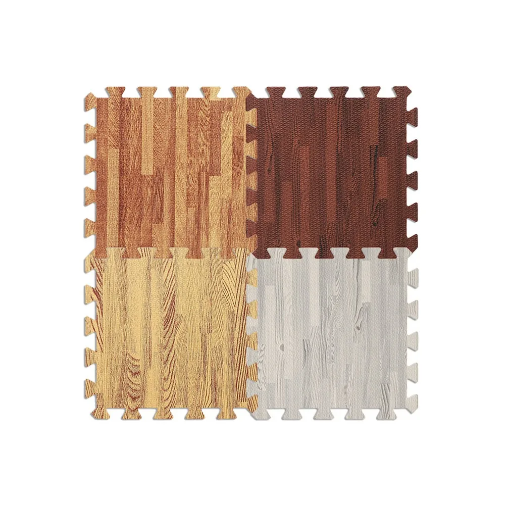 Bertha Baby Play Mat Wood Puzzle Mats EVA Foam Mat Kids Game Exercise