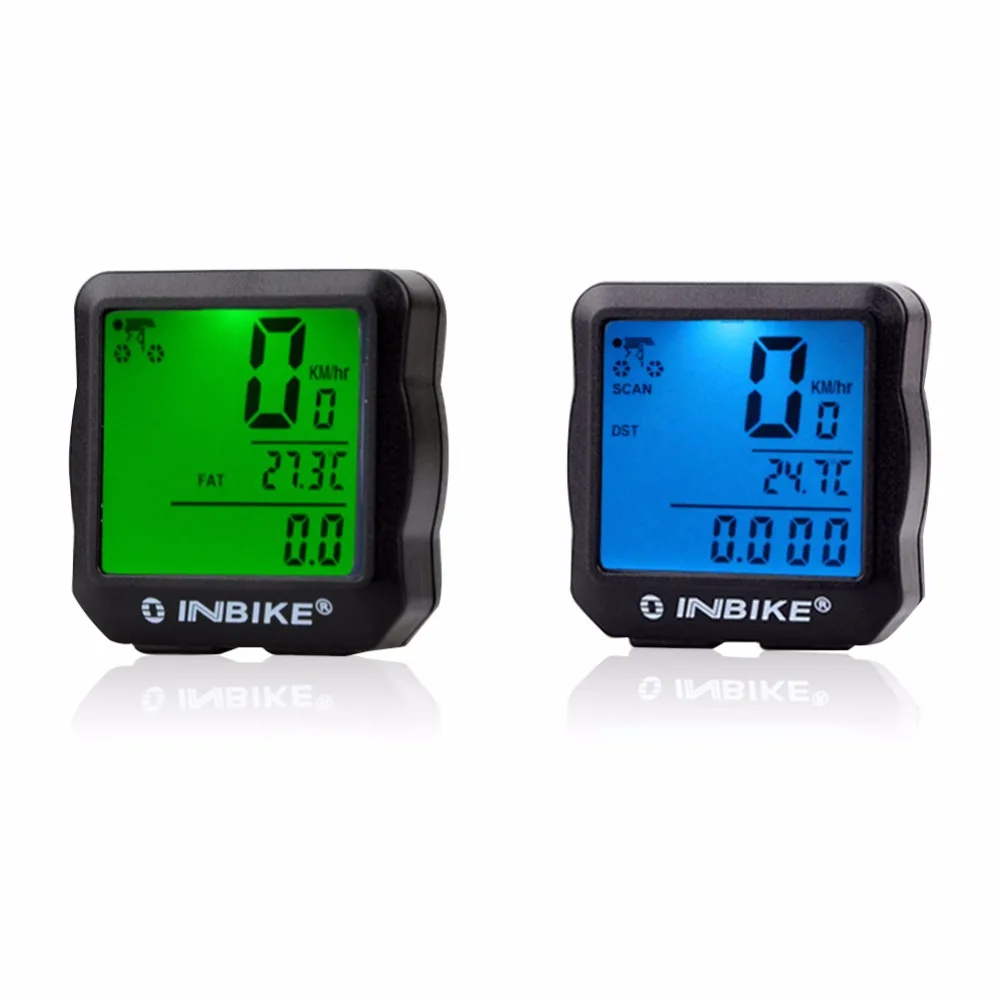 

INBIKE Wired Bike Computer Waterproof Backlight Bicycle Computer Digital Speedometer Cycle Velo Computer Odometer 528