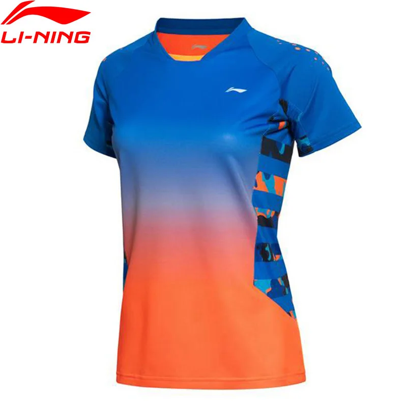 

(Clearance Sale)Li-Ning Women's Badminton Series T-Shirt Quick Dry Breathable LiNing T Shirt Sports T-Shirt AAYK128 WTS950