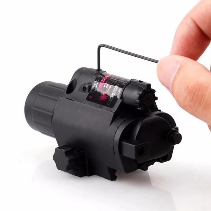 Vista e Led Montagem em Trilho para Glock Rifle de Caça Lanterna com 20mm Combinação Verde Vermelho Laser Picatinny 17 19 22 - 17 High Quality Esporte e Lazer