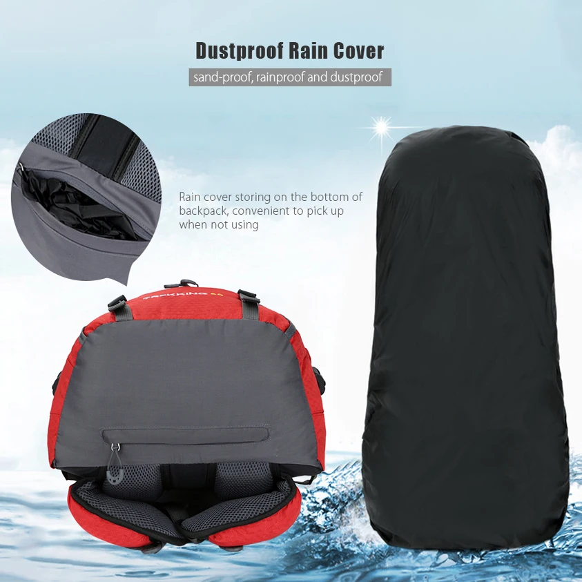 Waterproof Large 60L Travel backpack Rain Cover Bag Climbing Mountain Backpack For Sport Outdoor Camp Equipment Hike Bike Bags Waterproof Large 60L Travel backpack Rain Cover Bag Climbing Mountain Backpack For Sport Outdoor Camp Equipment Hike Bike Bags