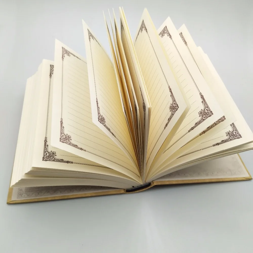 European-style thick retro magic book notebook stationery trumpet A6 thick creative portable notebook diary Travelers Notebook European-style thick retro magic book notebook stationery trumpet A6 thick creative portable notebook diary Travelers Notebook