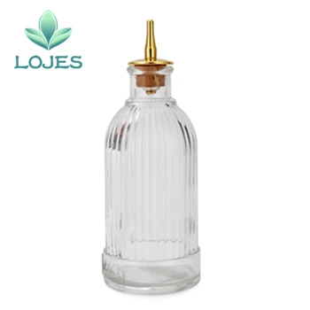 

1 Piece 200ml Bitters Bottle Glass Bottle Birdcage Dash Bottle Cocktail Bitters Bottle Bar Tools