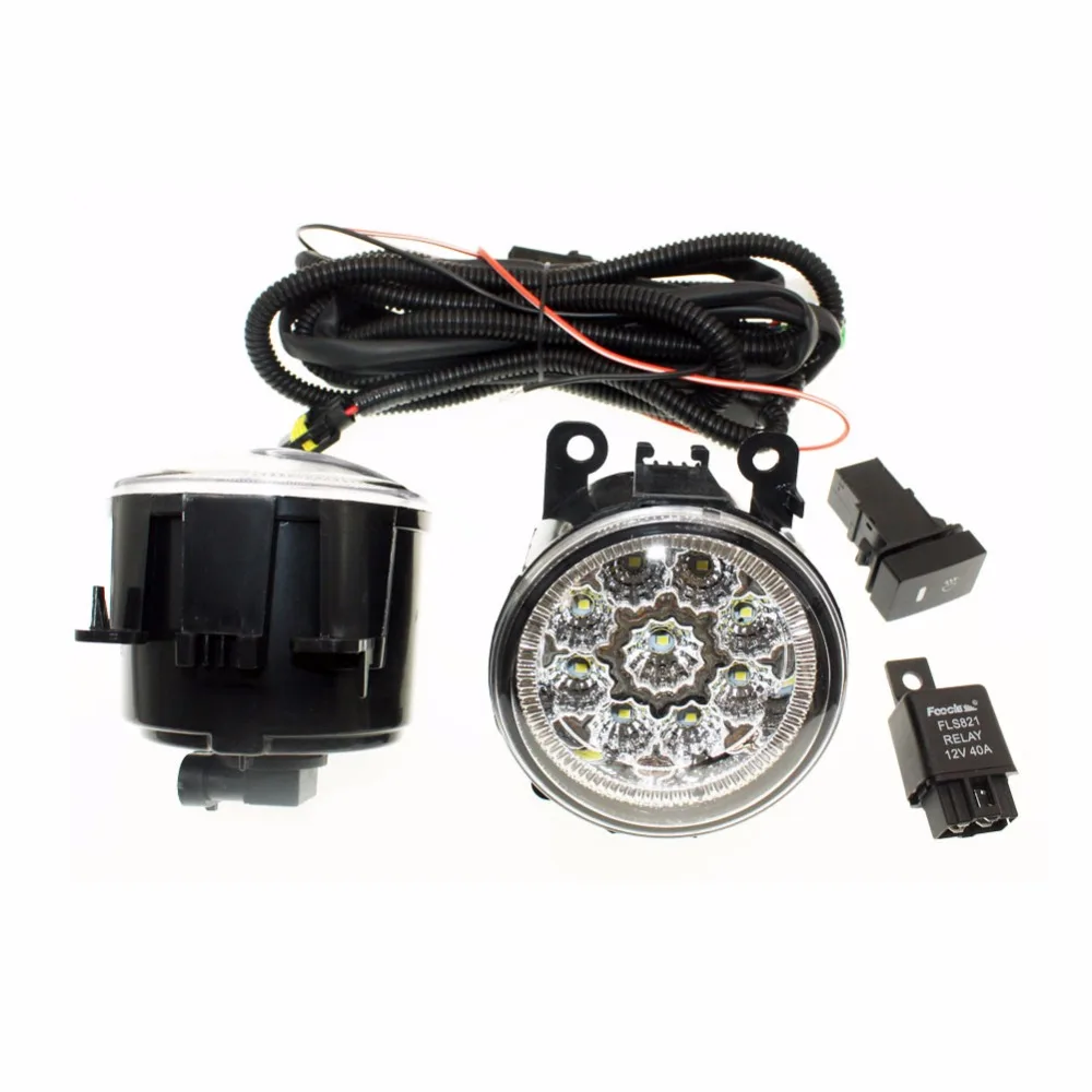 For Suzuki Grand Vitara 2 JT 2005 15 H11 Wiring Harness Sockets Wire  Connector Switch + 2 Fog Lights DRL Front Bumper LED Lamp -in Car Light  Assembly from ...