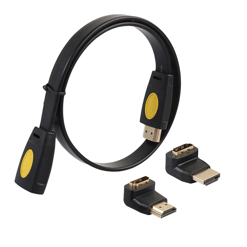 1 set HDMI Male Extension Cable To a female HDMI 4 K 3D 2.0 HDMI