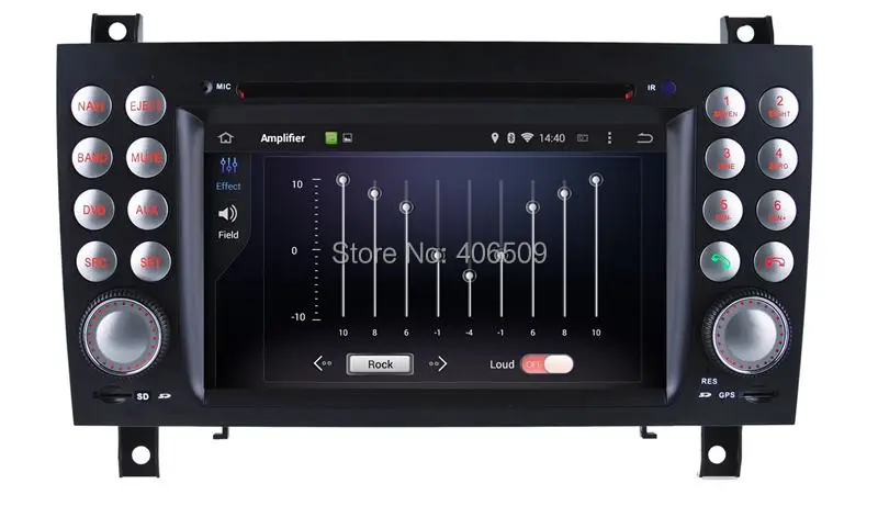 Clearance Android 8.0 Car DVD Player for Mercedes Benz SLK 171 SLK200 SLK280 SLK350 SLK55 with GPS Navigation Radio BT USB 4Core 4G+32G 2