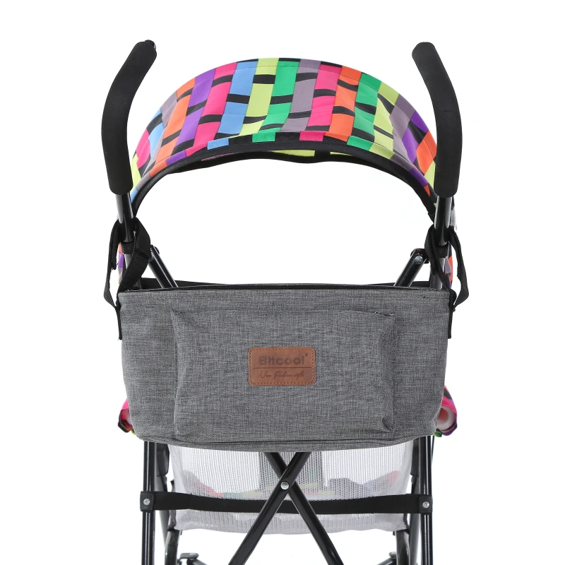 stroller organiser stroller bag hanging basket baby storage bag stroller accessories diaper bag backpack linen high quality Baby Strollers comfotable