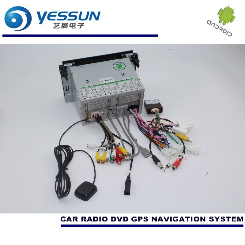 Sale YESSUN For Toyota Harrier XU60 2013~2017 Car Android Radio TPMS CD DVD Player TV GPS Navigation Audio Video Multimedia 5