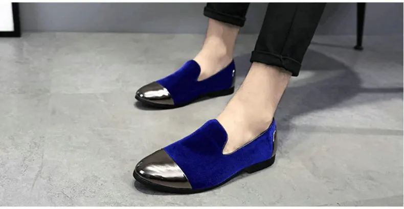 Men's Casual Shoes Loafers Black Slip-On Casual Shoes Loafers Men Shoes Blue Mens Shoes Casual Loafer Men Shoes Plus Size 47 48 (7)