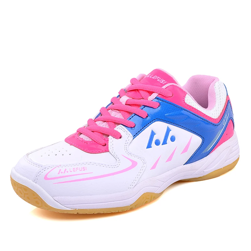 

2019 Men Badminton Shoes High Quality EVA Muscle Anti-Slippery Training Professional Sneakers Women Sport Badminton Shoes Plus
