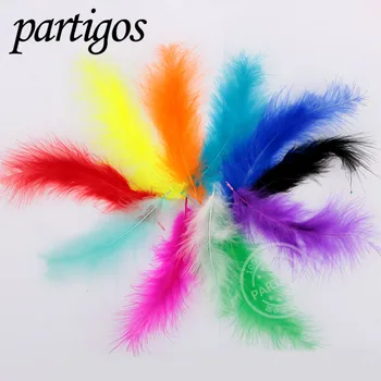 

1 pack 20g(100pc) Colorful Nature Feather Balloon Accessories Wedding Birthday Party Clear Bubble Decor Supplies DIY Event Decor
