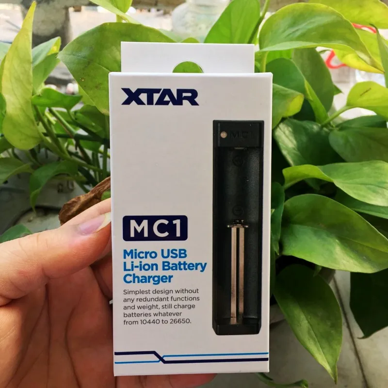 

Original XTAR MC1 USB Intelligent Lithium Battery Charger for 18650,14500,14650,17670,10440,18700,18350,18500,25500,17500,16340