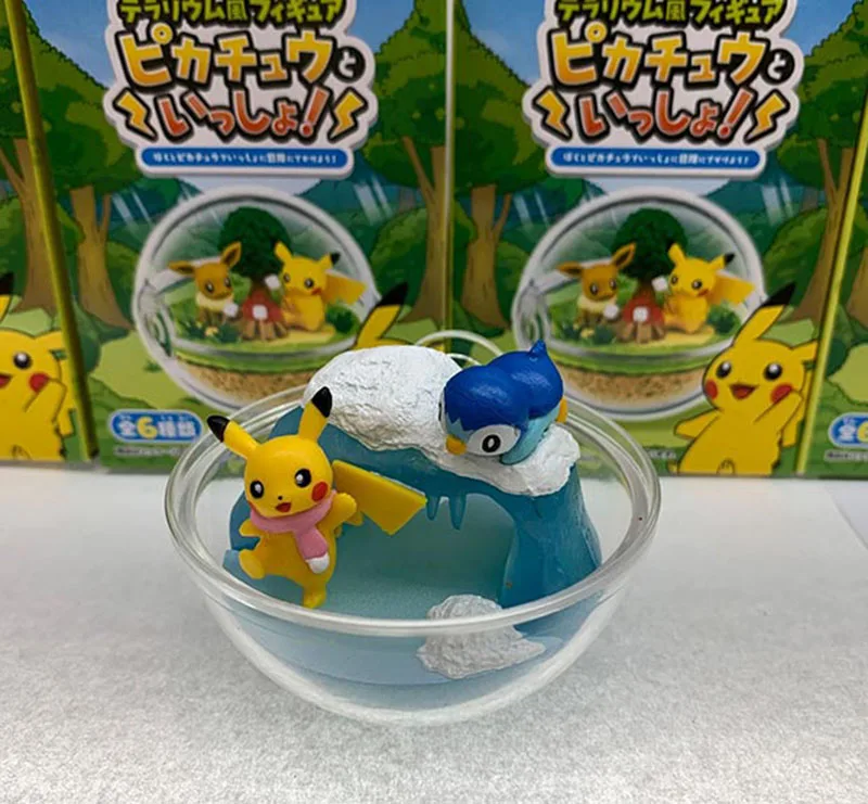 Экшн фигурки Pika Magikarp Eevee Mewtwo Caterpie pkm 6 коробок/комплект|Игровые и трансформеры| |