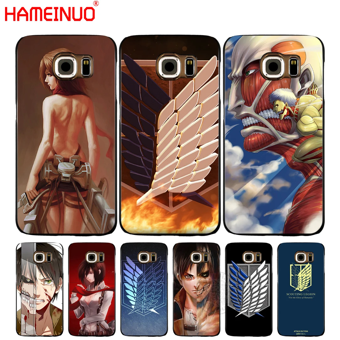 HAMEINUO Anime Japanese attack on Titan cell phone case cover for