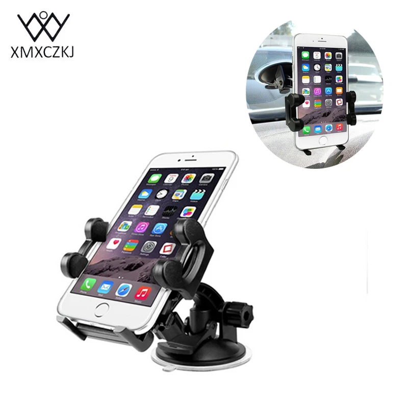 XMXCZKJ Car Mobile Phone Holder 360 Adjustable Windshield