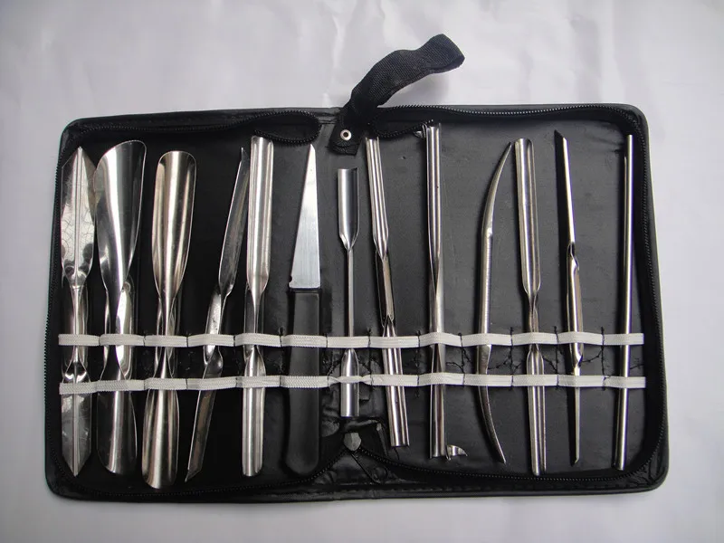 

Free shipping High quality Pro13 Pcs Vegetable Fruit Carving Chisel Tool, Chef Kit