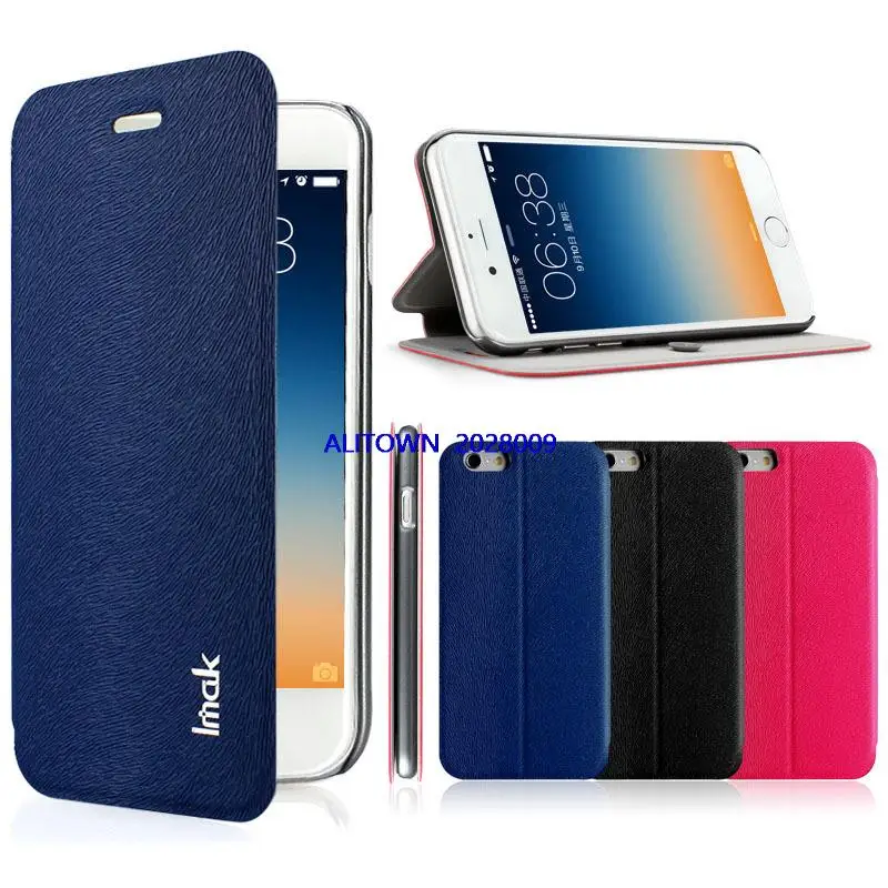 PU Cover Joy Series Ultra Thin Squirrel Pattern stand Leather Case for Apple iPhone6 Plus