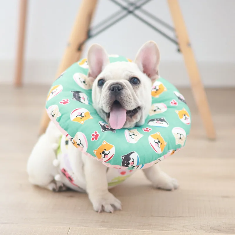 

Waterproof Pet Dog Lifebuoy Collar Harness Protector Anti Bite Neck Float Dogs Cat Elizabethan Collars Swimming Puppy Swimwear