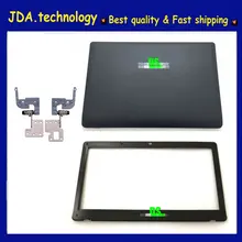 Новая ЖК-задняя крышка+ рамка для ASUS K52 K52J K52F K52JR A52 X52 задняя крышка и передняя рамка и набор hing 13N0-GUA0A11 13