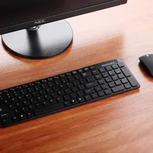 MAORONG торговая беспроводная мышь и клавиатура набор ультратонкий настольный компьютер, оснащенный аксессуарами для телевизора Набор беспроводной клавиатуры