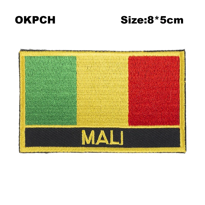 Флаг Мальты нашивки наклейки на футболки Военный Патч теплопередачи для одежды PT0112-R