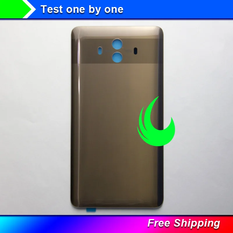 

New Original Back Battery Cover Door For Huawei Mate10 Mate 10 Tempered 3D Housing Glass Rear Cover Case With Adhesive w Track
