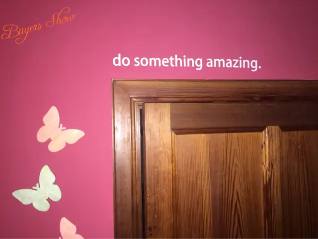 do something amazing" vinyl wall sticker quotes positive saying diy