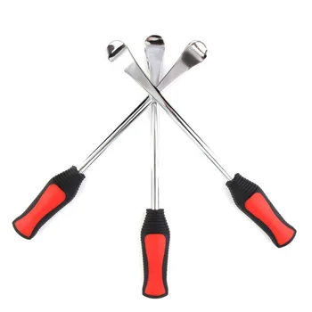 

New 3PCS/Set Motorcycle Bike Tire Hardened Automotive Steel With Polished Chrome Finish Spoon Protective Tool Combo Lever Set