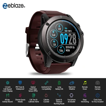 

Zeblaze VIBE 3 PRO Color Touch Display Sports Smartwatch PPG Heart Rate Waterproof Weather Smart Watch Men For All Smart Phone
