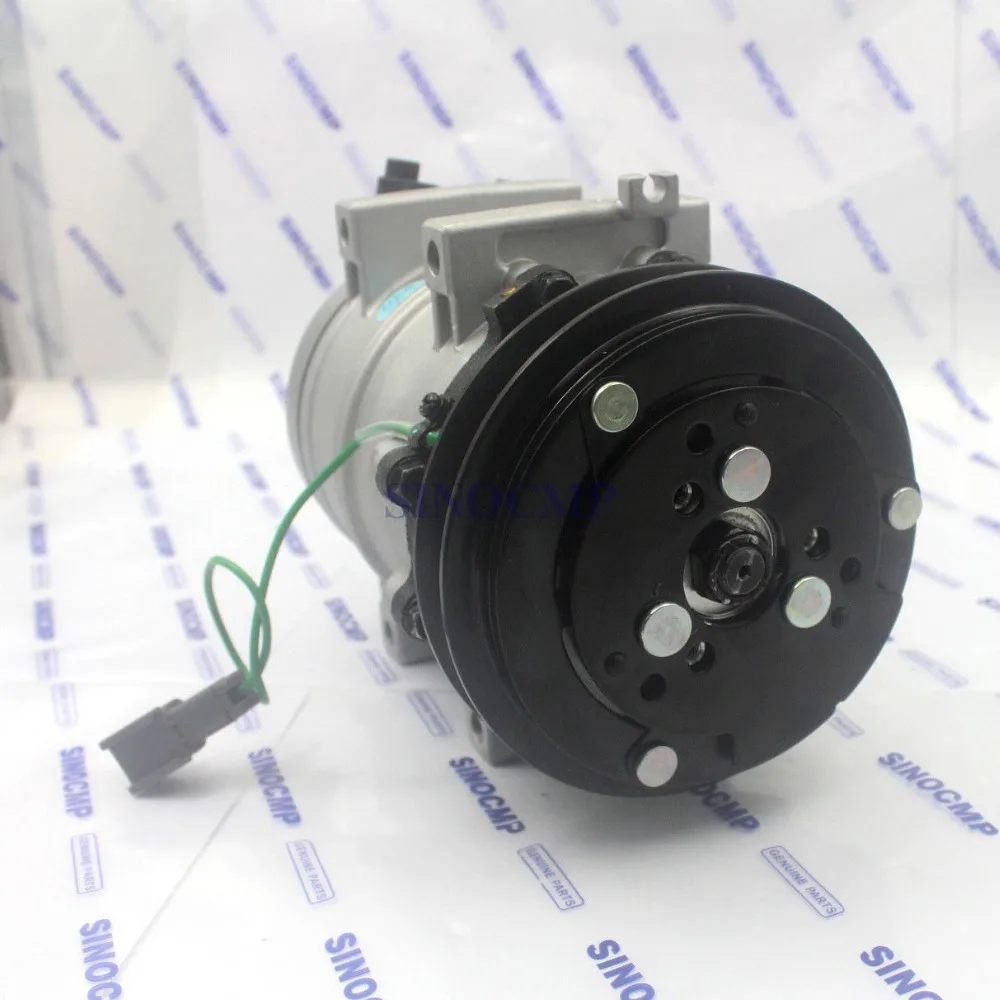 Компрессор кондиционера ZX70 ZX80 ZAX200 ZX225 4425700 4456130 для экскаватора Hitachi|Регуляторы
