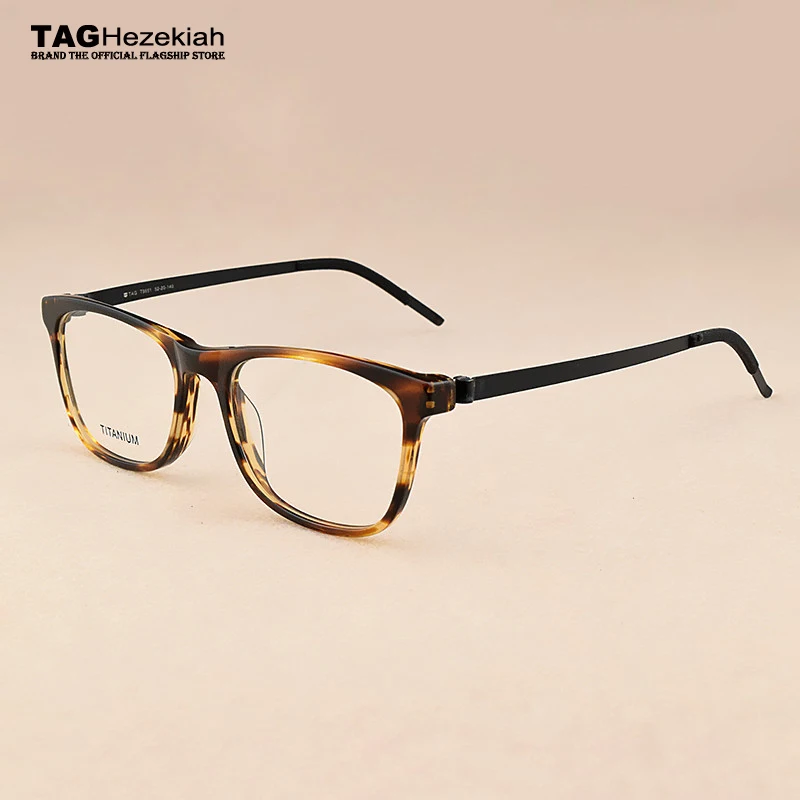 

glasses frame women tag Brand fashion transparent eye glasses frames for men No screw titanium Myopia computer spectacle frames