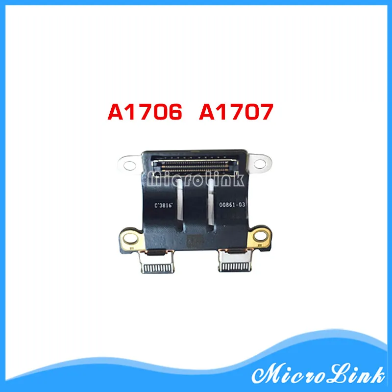 

New DC Jack Power Board for MacBook Pro Retina 13" 15" A1706 A1707 A1708 820-00484-02 DC Jack Connector 2016