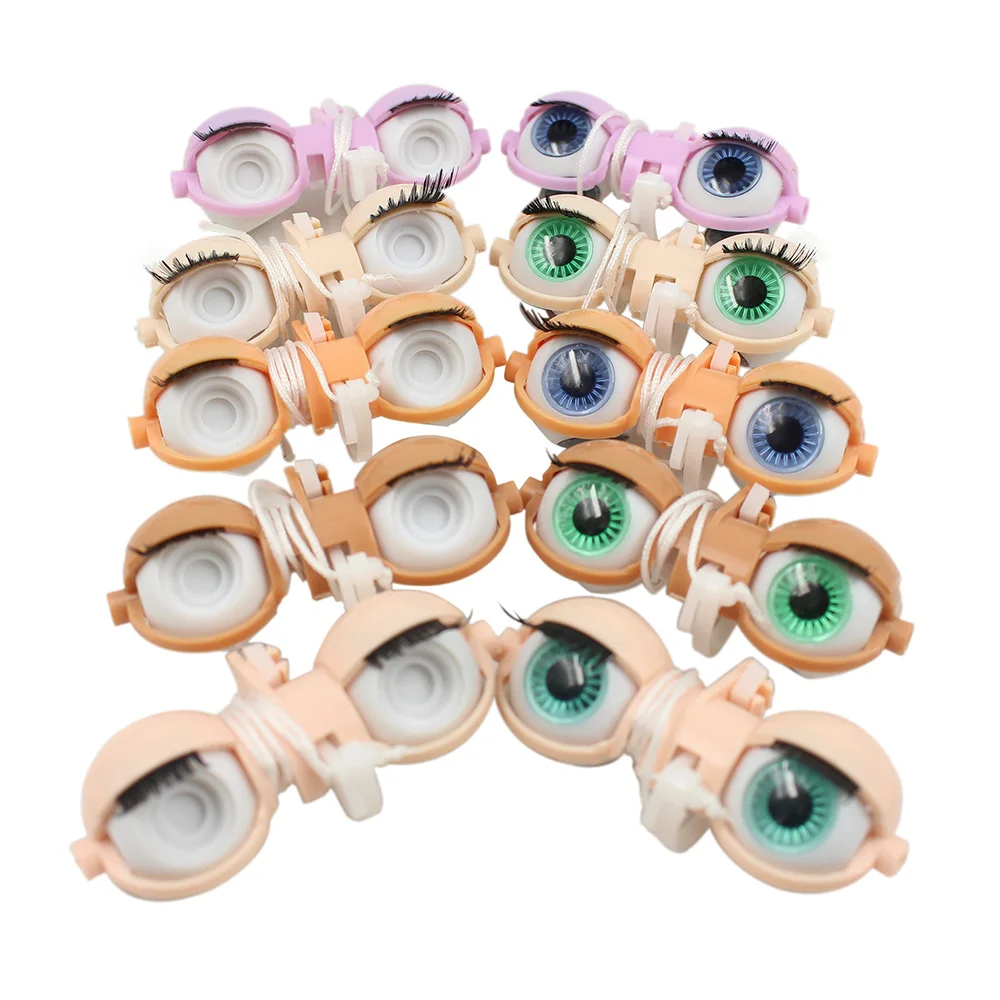 DBS Blyth doll eyes accessories eye chips factory nude blyth doll white normal dark purple skin eyes for dolls DIY doll lucky item poker cards metal souvenir chips set casino poker game hold em accessories lucky item poker card guard protector