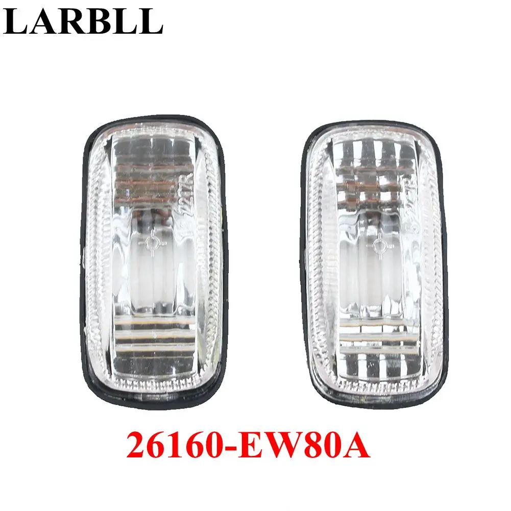 

LARBLL Pair SIDE MARKERS LIGHT Turn Signal LAMP Cover Shell 26160-EW80A FOR NISSAN MAXIMA CEFIRO A31 SEDAN 1990-1997 A32 A33