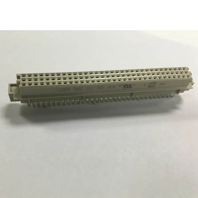 Разъем DIN 41612 для Harting прямоугольный гнездовой 3 рядный 96Pin немецкий оригинальный
