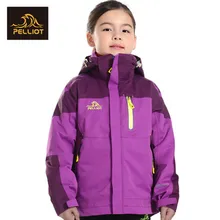 French PELLIOT/детская одежда для мальчиков и девочек, три в одном, защита от ветра и два предмета, куртка