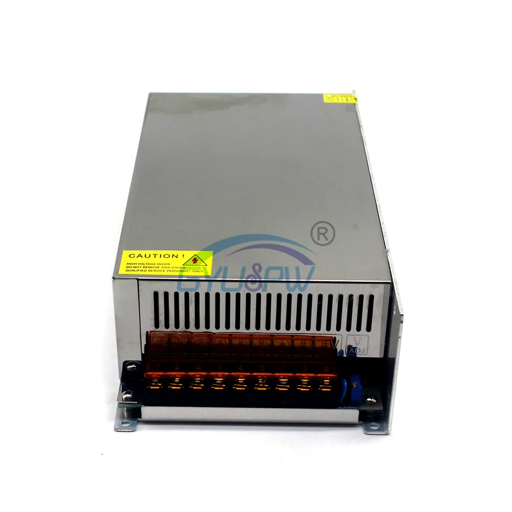 Источник питания постоянного тока 48 В 20.8A 1000 Вт светодиодный трансформатор AC110V 220 В в DC48V адаптер питания для ленточной лампы с ЧПУ CCTV шаговый двигатель