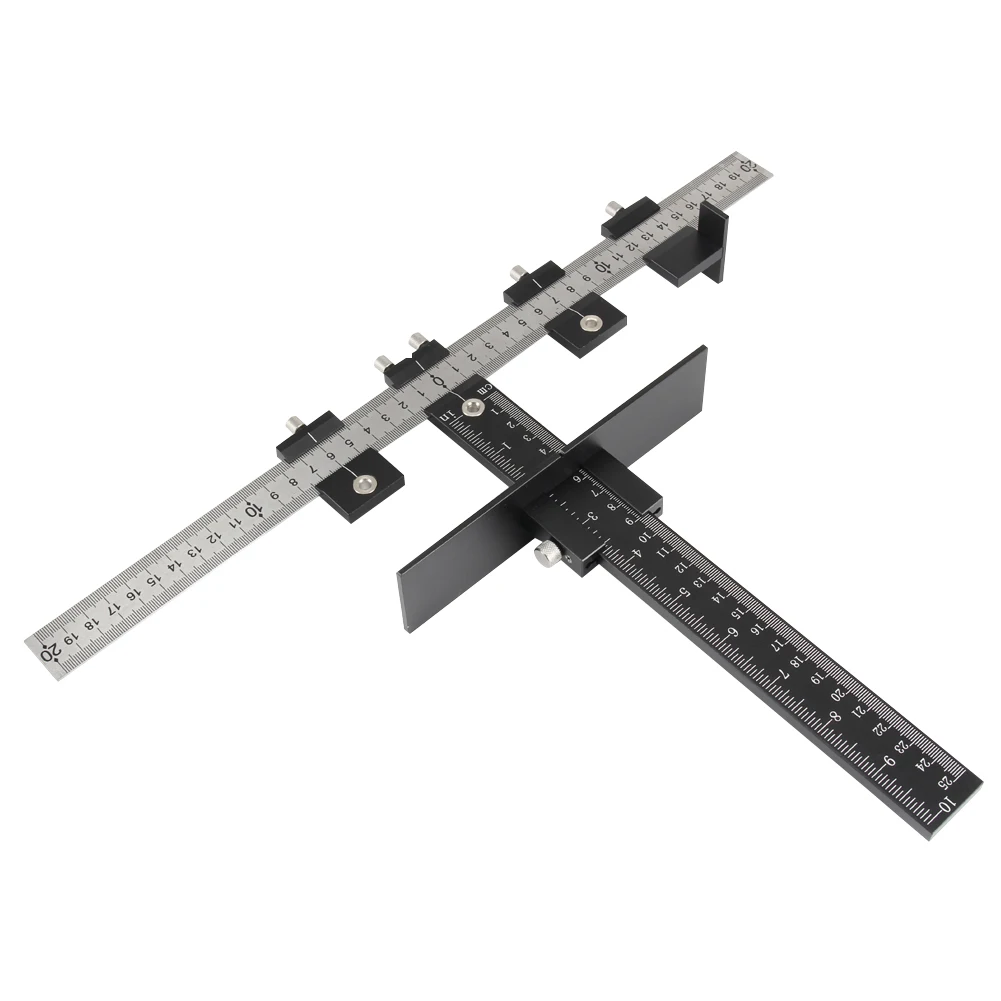 cheap Hole Punch Jig Tools Detachable Drill Guide Sleeve Cabinet Drawer Wood Drilling Tool JA55