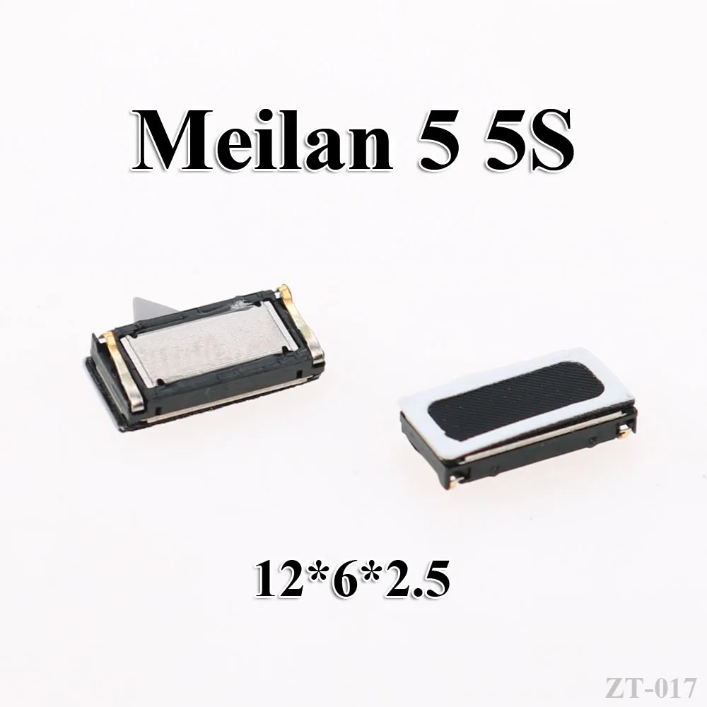2 шт передний верхний наушник, динамик, звуковой приемник для Meizu Meilan Note/S6/6/A5/5 5S/3 S/2/E2/E/X x8/U20/Note 6 5 3 2/металлическая конструкция - Цвет: Meilan 5 5S