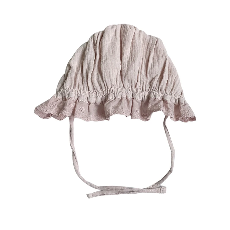 2019 Baby Hats And Caps Sweet Lovely Cute Princess Children Kids Girls Baby Hat Lace Floral Caps Hats For Girls Baby V15# (1)