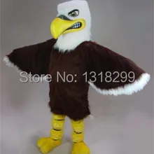 Талисман коричневый свирепый Орел маскарадный костюм на заказ маскарадный костюм карнавальный костюм-маскот