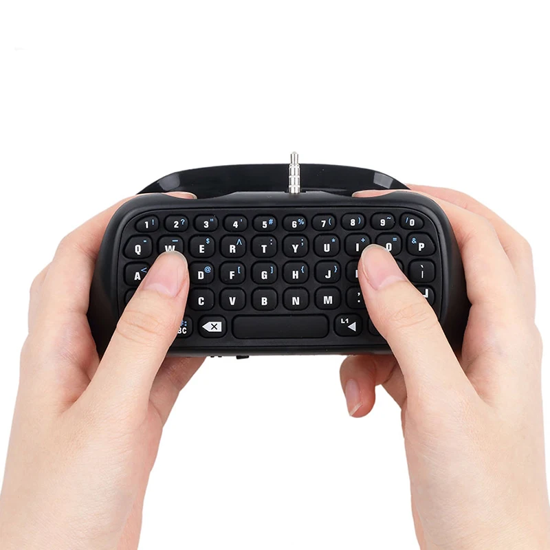 EastVita Mini Bluetooth Беспроводной клавиатура для sony PS4 Chatpad чат площадку идеально подходит для Игровые приставки 4 контроллер клавиатуры