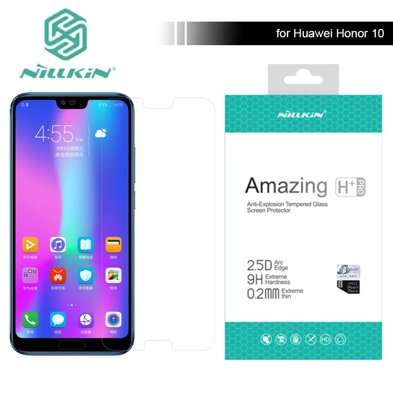 Закаленное стекло для Huawei Honor 10 Nillkin 9H защита экрана Amazing H / + Pro 5 15 дюймов Nilkin |
